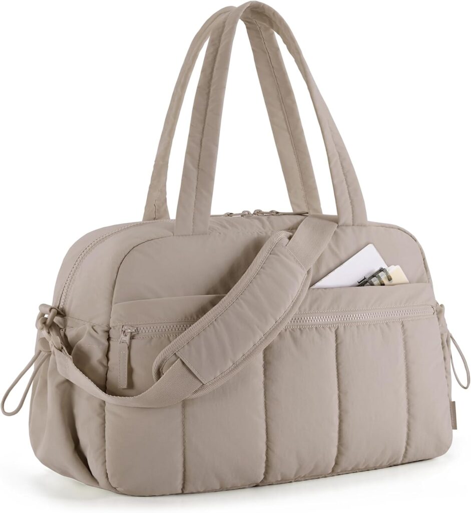 BAGSMART Duffle Bag for Travel, Gym Bag for Women, Weekender Carry on