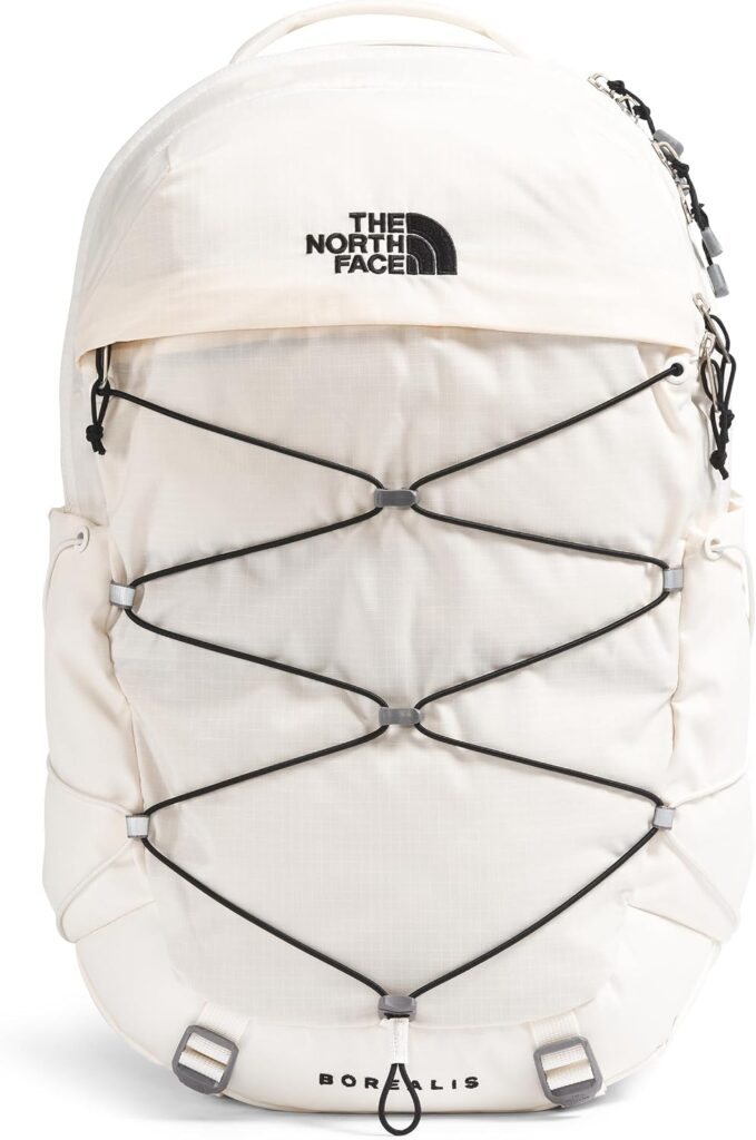 The North Face Women's Borealis Backpack, Gardenia Wht/Blk-NPF, OS