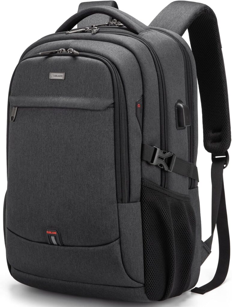 DUSLANG 17 inch Travel Laptop Backpack for Men/Women College Computer Bag