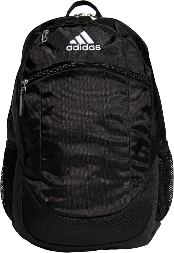 adidas Unisex Striker II Team Backpack, Black/White, One Size